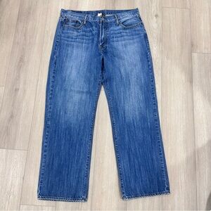 Lucky Brand men’s relaxed straight leg jeans medium wash size 38